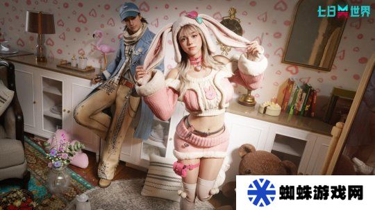 谁家的软萌小兔，把我甜晕啦！七日世界全新外观上线预告