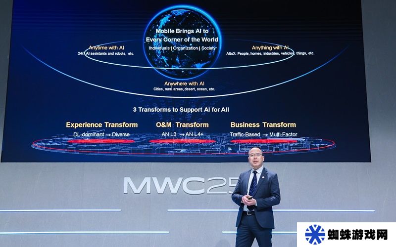 华为在 MWC 2025 上发布 AI-Centric 5.5G 系列解决方案