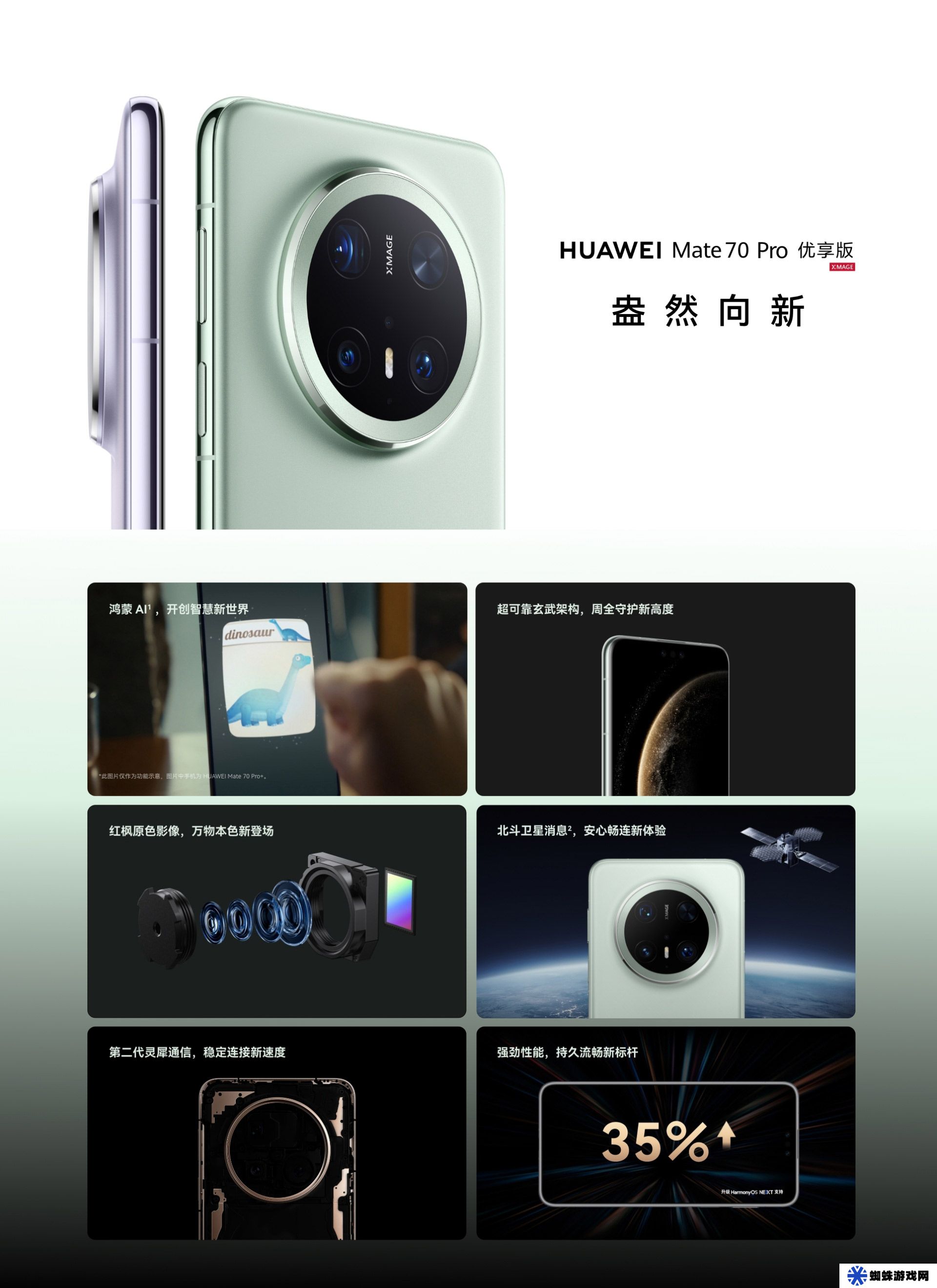 华为 Mate 70 Pro 优享版与常规版在拍照、AI 等功能与特性上保持一致
