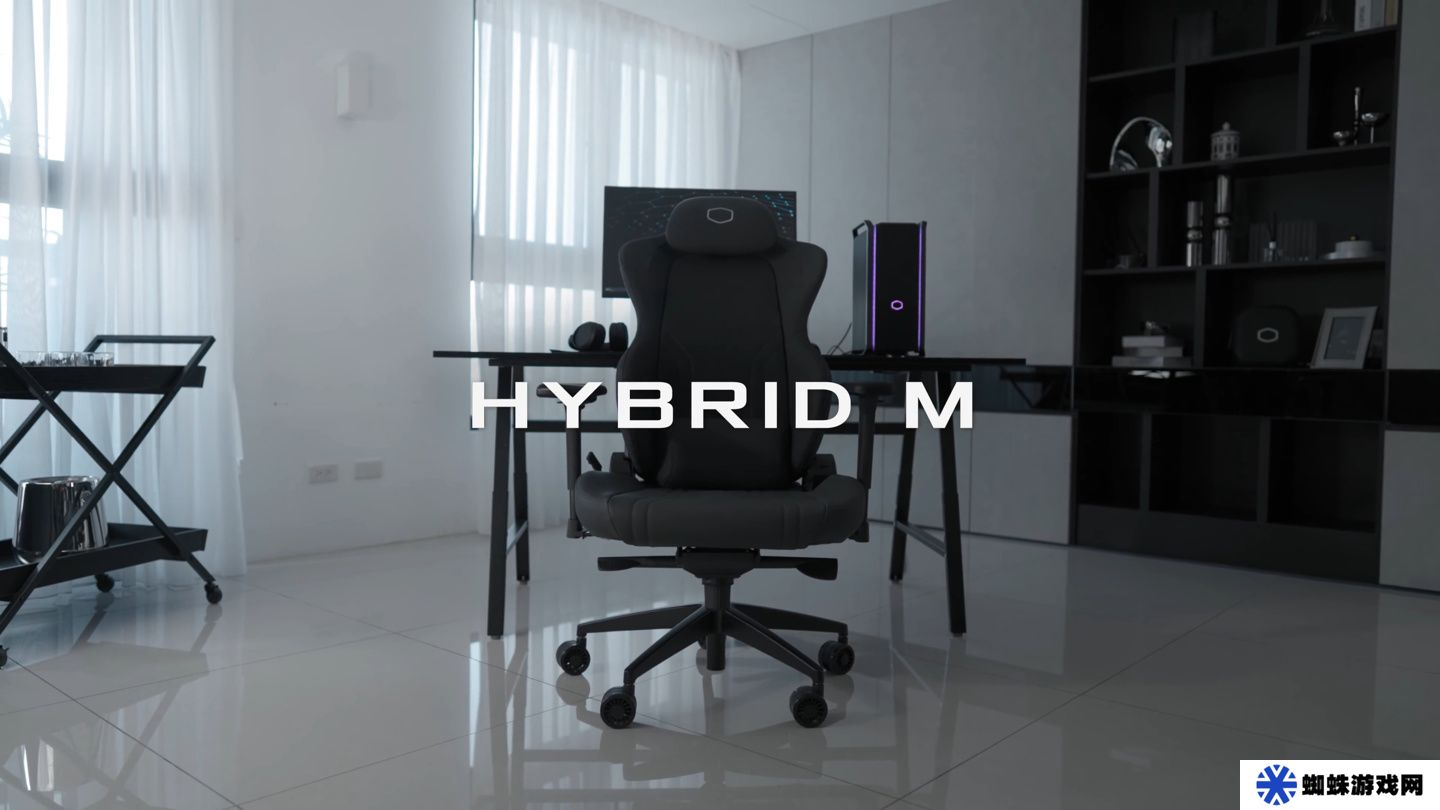 酷冷至尊推出 Hybrid M 按摩电竞椅：内置电池，支持 1 小时无线按摩