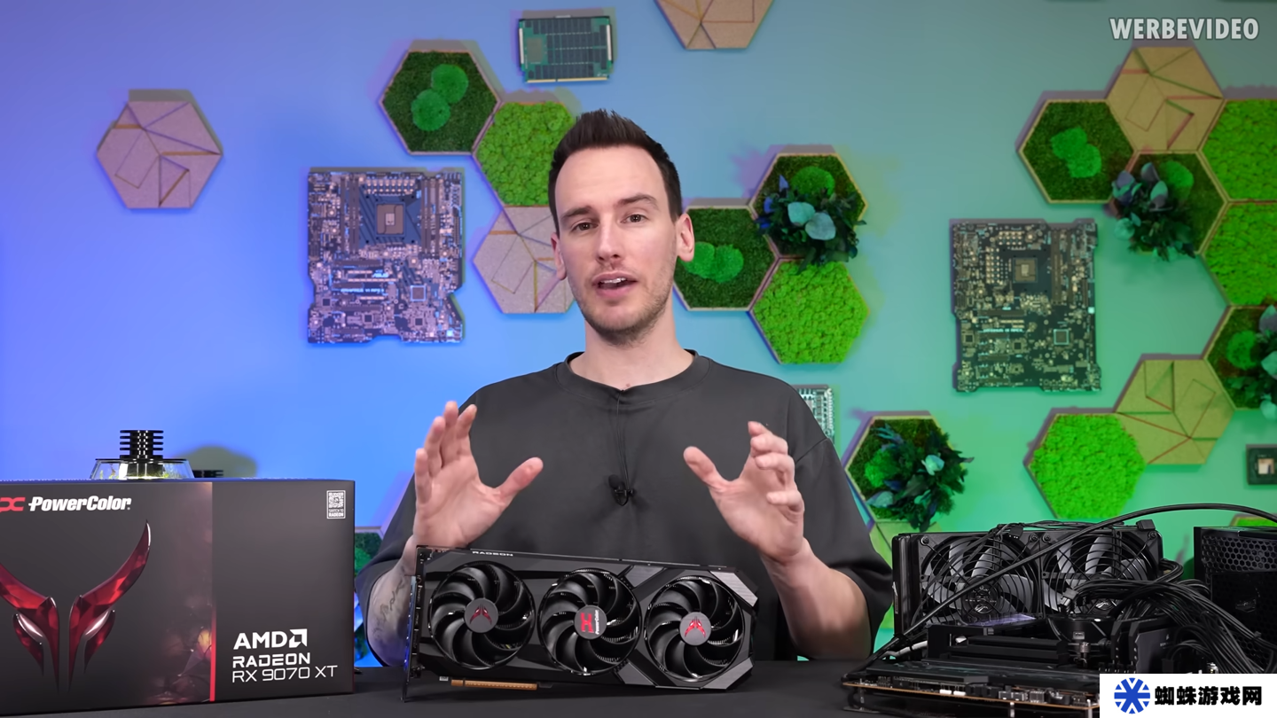 AMD RX 9070 XT 显卡降压超频后，实际游戏性能超越英伟达 RTX 5080