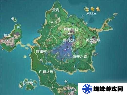 原神稻妻地图场景大揭秘，深度解析隐藏秘密，实战攻略你真的准备好了吗？