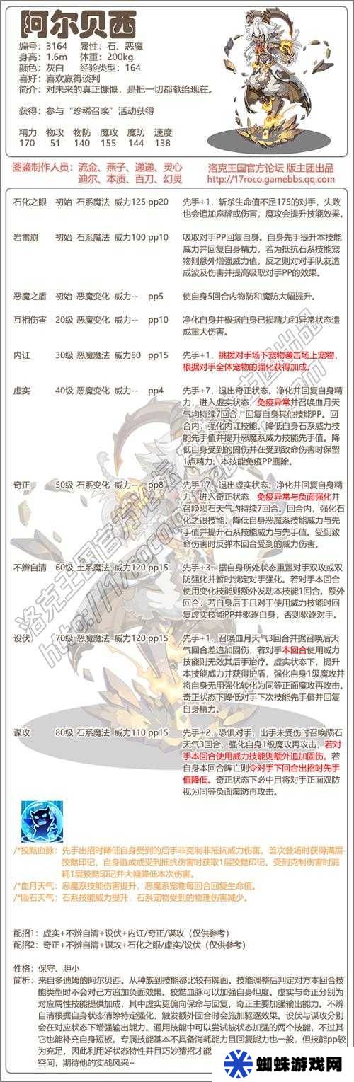 洛克王国勤劳属性究竟有何独特之处？全面技能表大揭秘！
